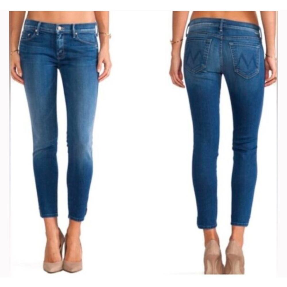 Mother The Vamp Skinny Ankle Denim Jeans 28